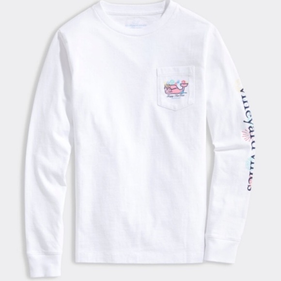 Vineyard Vines NWT New Years Long Sleeve - Picture 2 of 8